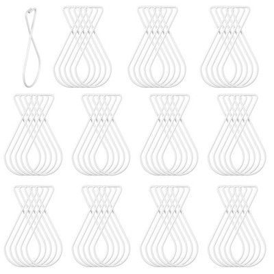 60 Pieces Drop Ceiling Hooks Clips for Hanging Classroom Ceiling Hangers Susp...