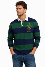 Polo Ralph Lauren 21 Vintage Striped Rugby Sweatshirt PRL