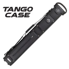 TANGO TAAM24 Black 2 Butt 4 Shaft Genuine Leather Cue Case 2B/4S