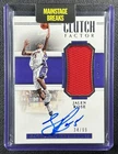 JALEN ROSE 2018-19 PANINI NATIONAL TREASURES CLUTCH FACTOR GU JERSEY AUTO 34/99
