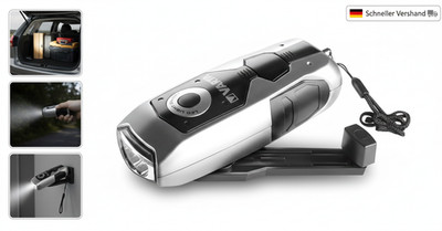 Varta LED Dynamo Light (3x 5 mm, mit Handkurbel Taschenlampe Flashlight Handlamp