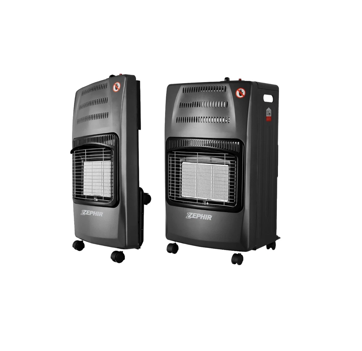 Stufa A Gas Pieghevole A Infrarossi: 4200W, 3 Livelli Di Potenza, Con Ruote E Sistema ODS (senza Regolatore Gas)