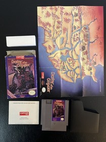 Lot of 2 NES RPG box games with manuals. Destiny of an Emperor & Dragon Warrior