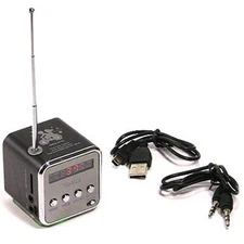 Portable Mini Speaker Music Player FM Radio Micro SD TF USB MP3 Bluetooth HOT