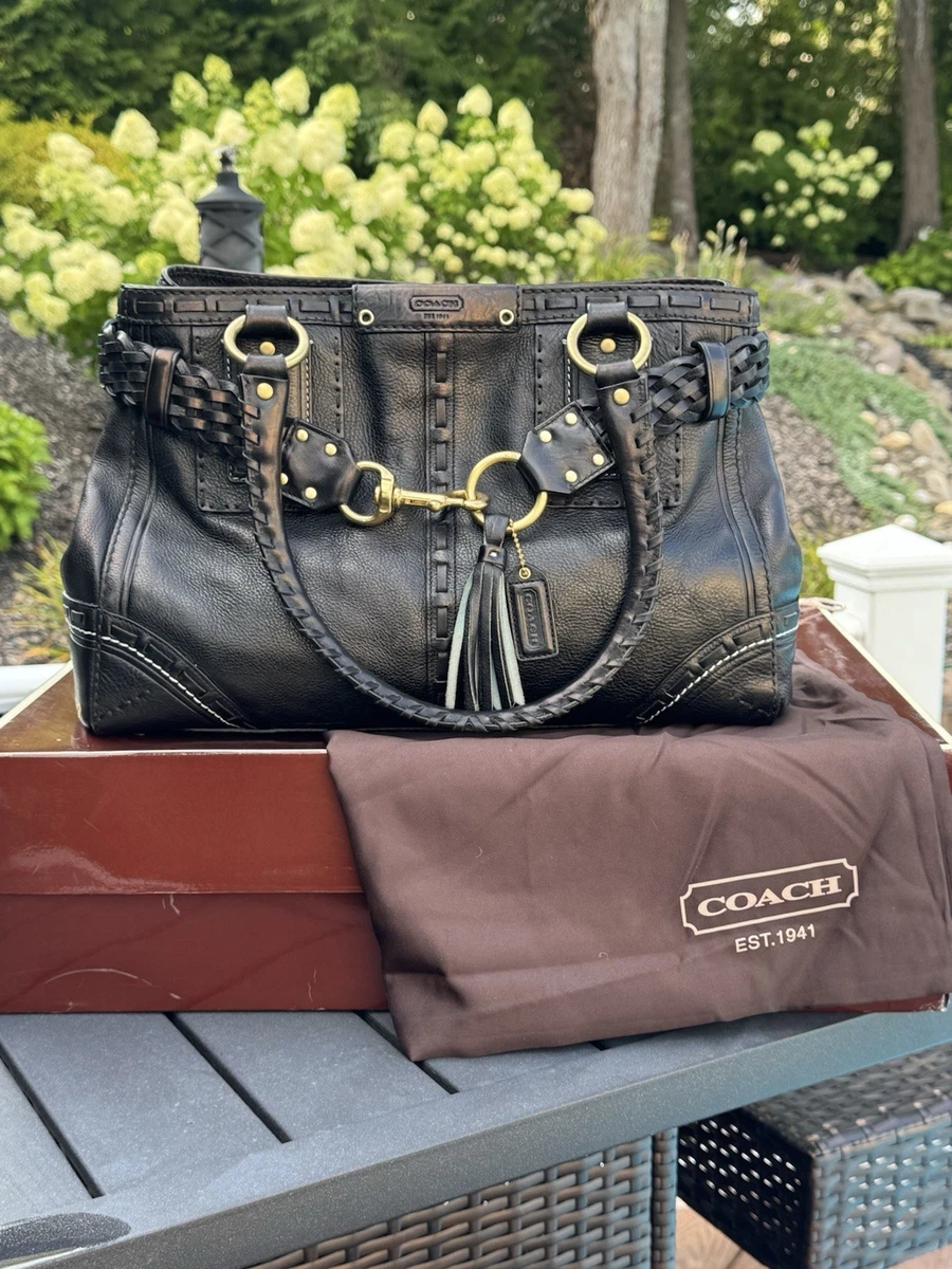 Coach Hampton Satchel/Top Handle Bag Large Bags & Handbags for