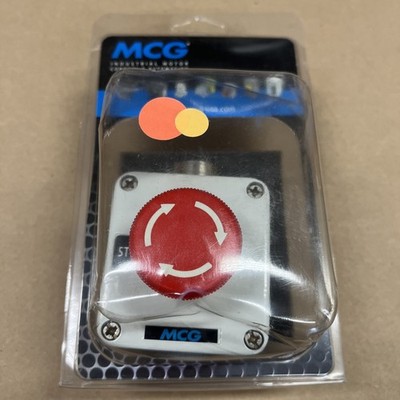 MCG MCG223014 IMS: 0291-3168 22/30mm Red Mushroom Button Twist Release MC1M Box