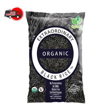 - Extraordinary Black Rice, Gluten-free, Non-gmo, Vegan, K