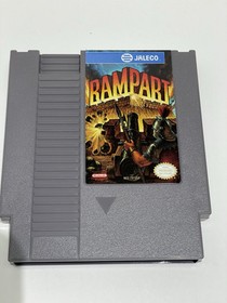 Rampart (Nintendo NES) POLISHED PINS CLEANED TESTED