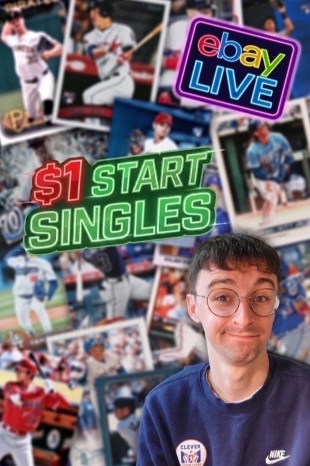 MULTI-SPORT MADNESS! $1 START SINGLES + SLABS