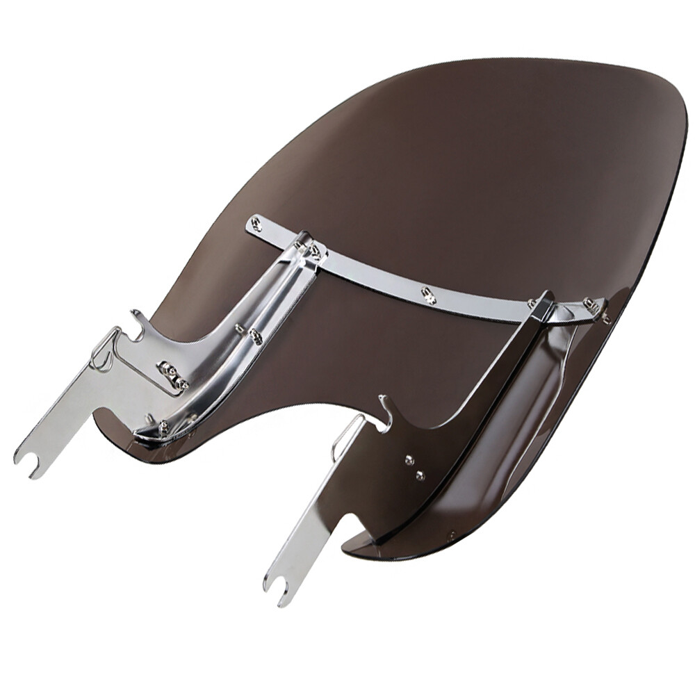 Windshield Windscreen Bracket Mount For Harley Touring Road King 1994-2025 - Black Metal, Fits FLHR, FLHRS Models