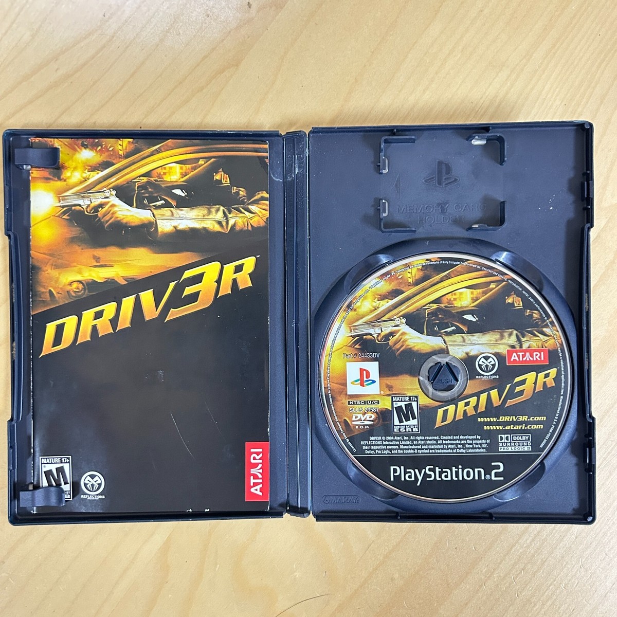 DRIVER 3 SONY PLAYSTATION 2 (PS2) PAL-FR OCCASION