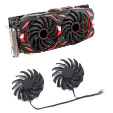 PLD10010B12HH Cooling Fan For MSI RX570/580 MECH2 8GB Graphics Cards