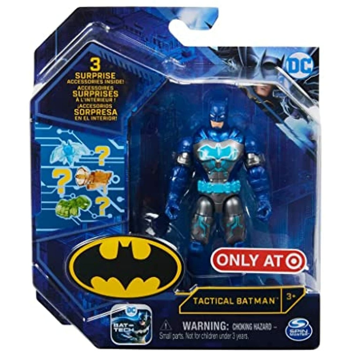 DC Batman 2021 Tactical Batman 4-inch Action Figure by Spin Master