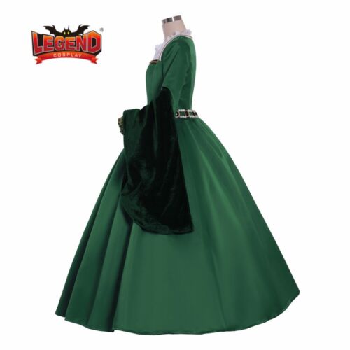 Victorian Queen Elizabeth Tudor Period Gothic Faire Tudor dress cosplay costume - Picture 5 of 7