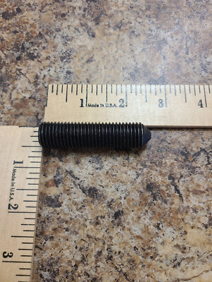 Alloy Steel Cone-Point Set Screw Alloy Steel, M16 X 2 mm Thread, 65 mm Long