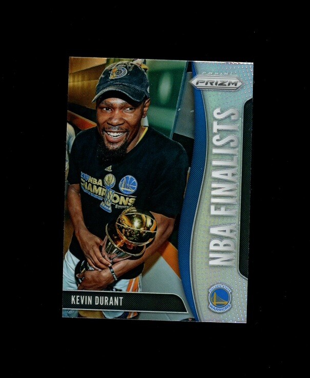 RARE 2019-20 Prizm NBA FINALS SILVER REFRACTOR SP KD KEVIN DURANT! Golden State 