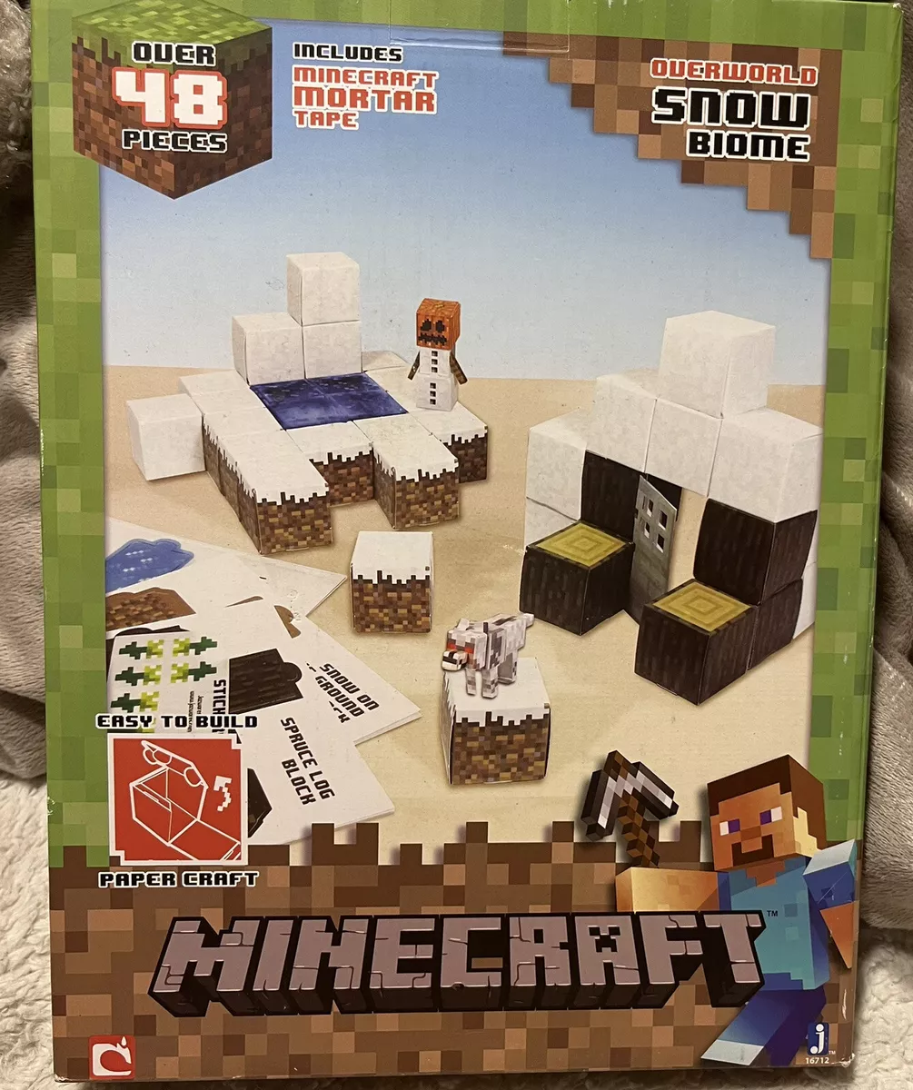 Minecraft Papercraft Deluxe Pack Paper Craft - OverWorld - New