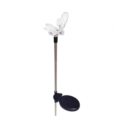 Solar Powered Bumble Bee Landscape Garden Stake Color Changing LED Light