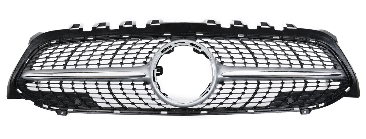 Front Radiator Grille No Camera Hole For Mercedes A Class 2018  