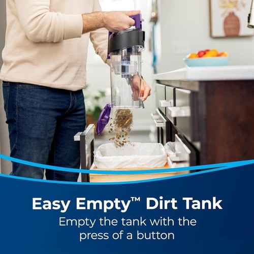Compact Turbo Upright Vacuum with Quick Release Wand for Apartments & Dorms US - Picture 7 of 7