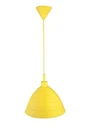 Silicone Pendant Light Smartwares Silly, Custom Moldable, Yellow Ceiling Lamp