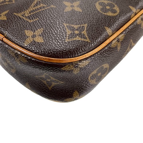 Louis Vuitton Monogram Pochette Gange Leather Fabric Brown Cross body bag 1967 - Picture 6 of 19