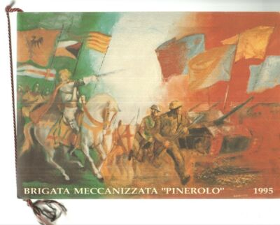 Pinerolo Mechanized Brigade Calendar Year 1995. With original drawstring