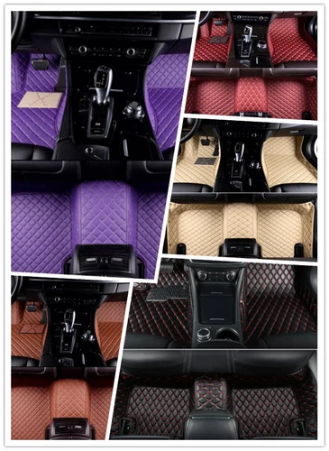 For Hyundai Elantra Luxury Custom Car Floor Mats Auto Carpets Liner Waterproof - Imagen 2 de 42
