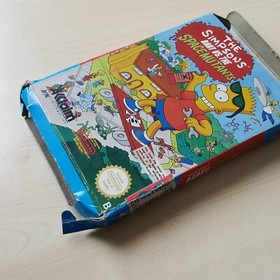 Nintendo NES The Simpsons Bart vs. the Space Mutants in OVP Anleitung PAL B Game