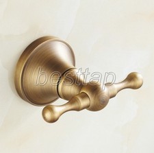 Antique Brass Bathroom Accessories Set Bath Hardware Coat Towel Hook sba089