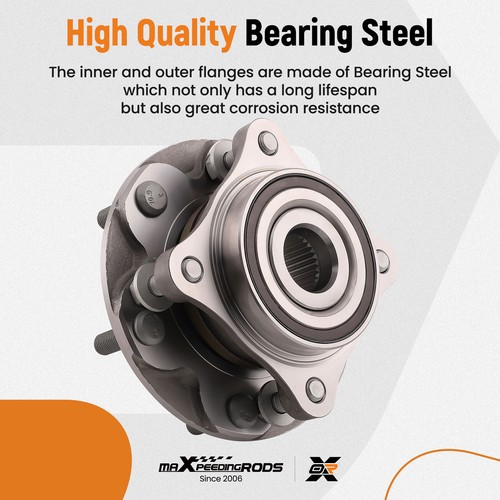 Front Wheel Hub Bearing Assembly for Tacoma 4Runner Lexus GX460 2010 2011-2016 - Picture 5 of 12
