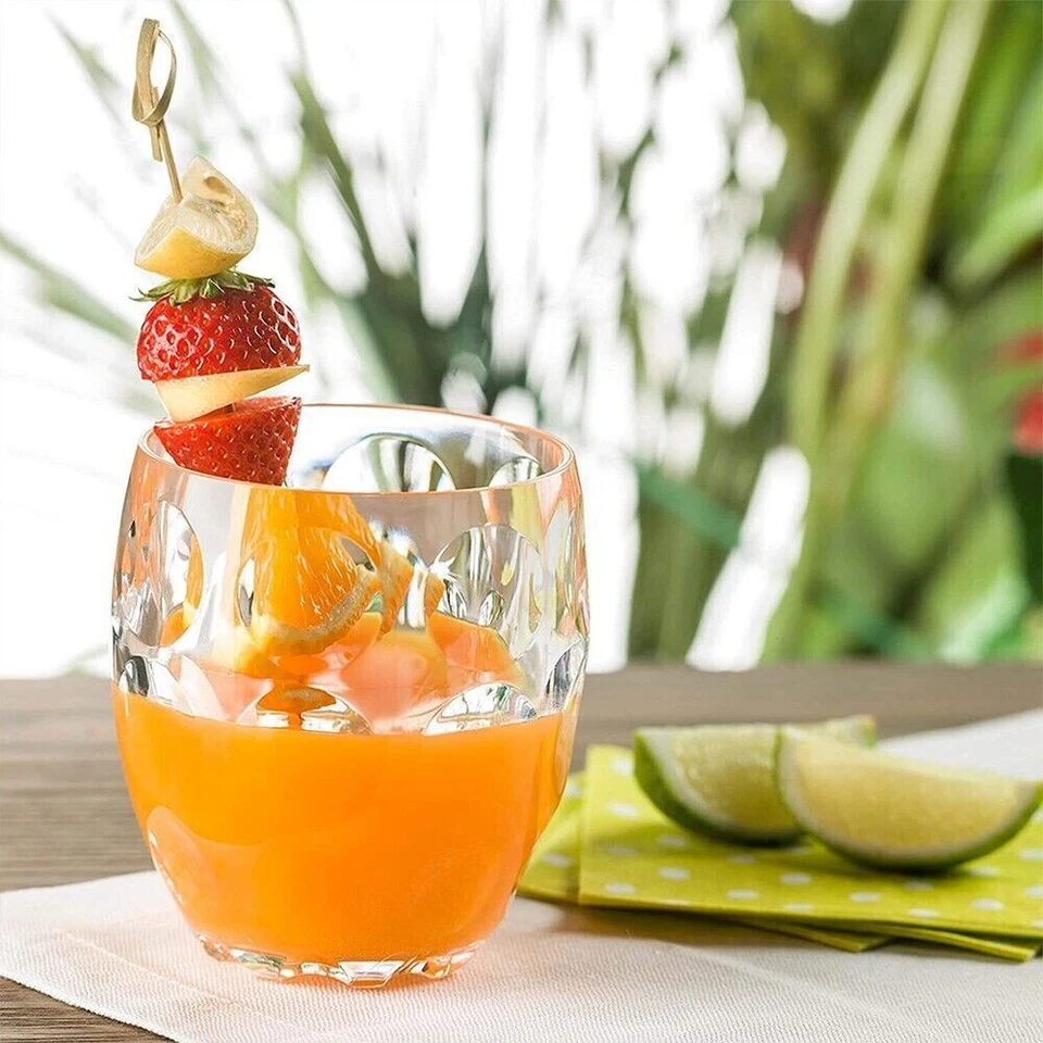 Guzzini Venice Acrylic Tumblers x 4 Dimpled Cups PBA Free Brand New In Boxes - image 3 of 4