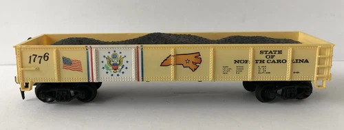 Tyco 40' Hopper Car  "State Of North Carolina Statehood" 1776 Bi-Centennial- HO