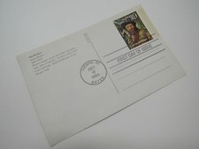 USPS Scott UX180 19c Jim Bridger First Day of Issue Postal Card