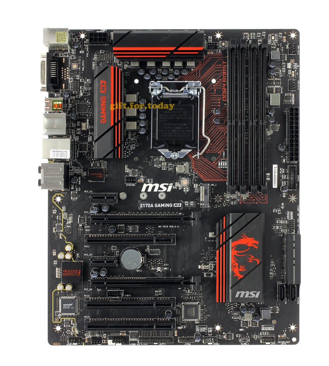 MSI Z170A GAMING M3 Intel Z170 LGA 1151 Motherboard DDR4