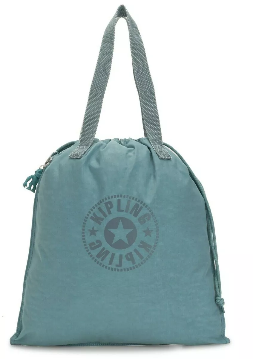 Kipling HIPHURRAY Graphic Medium Tote Bag Aqua Frost RRP 34 eBay