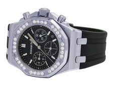 Audemars Piguet Royal Oak Offshore Chronograph 37MM Factory Diamond Watch 6