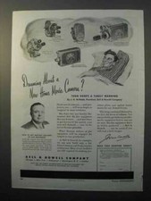 1945 Bell  Howell Movie Camera Ad - Filmo 70-D 