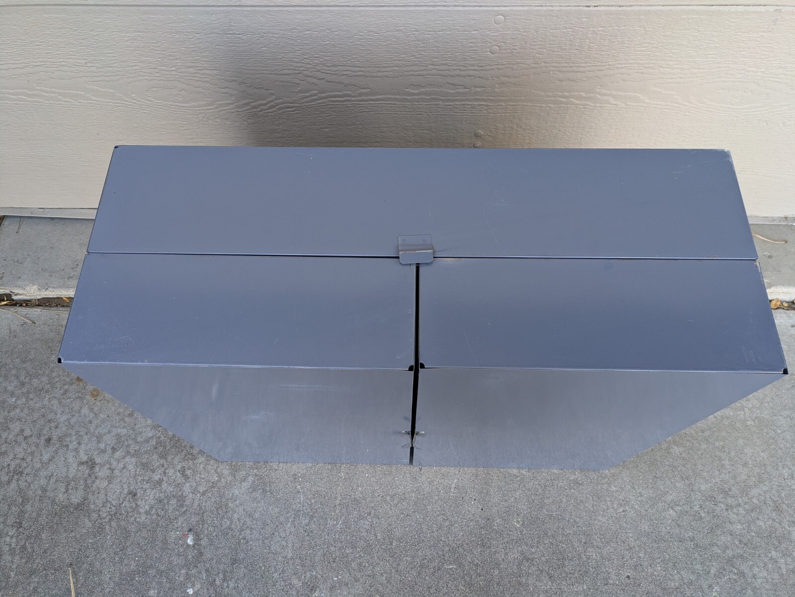 Edsal Industrial Steel Metal Wall Tool Box Work Shop Locker Cabinet w Doors B