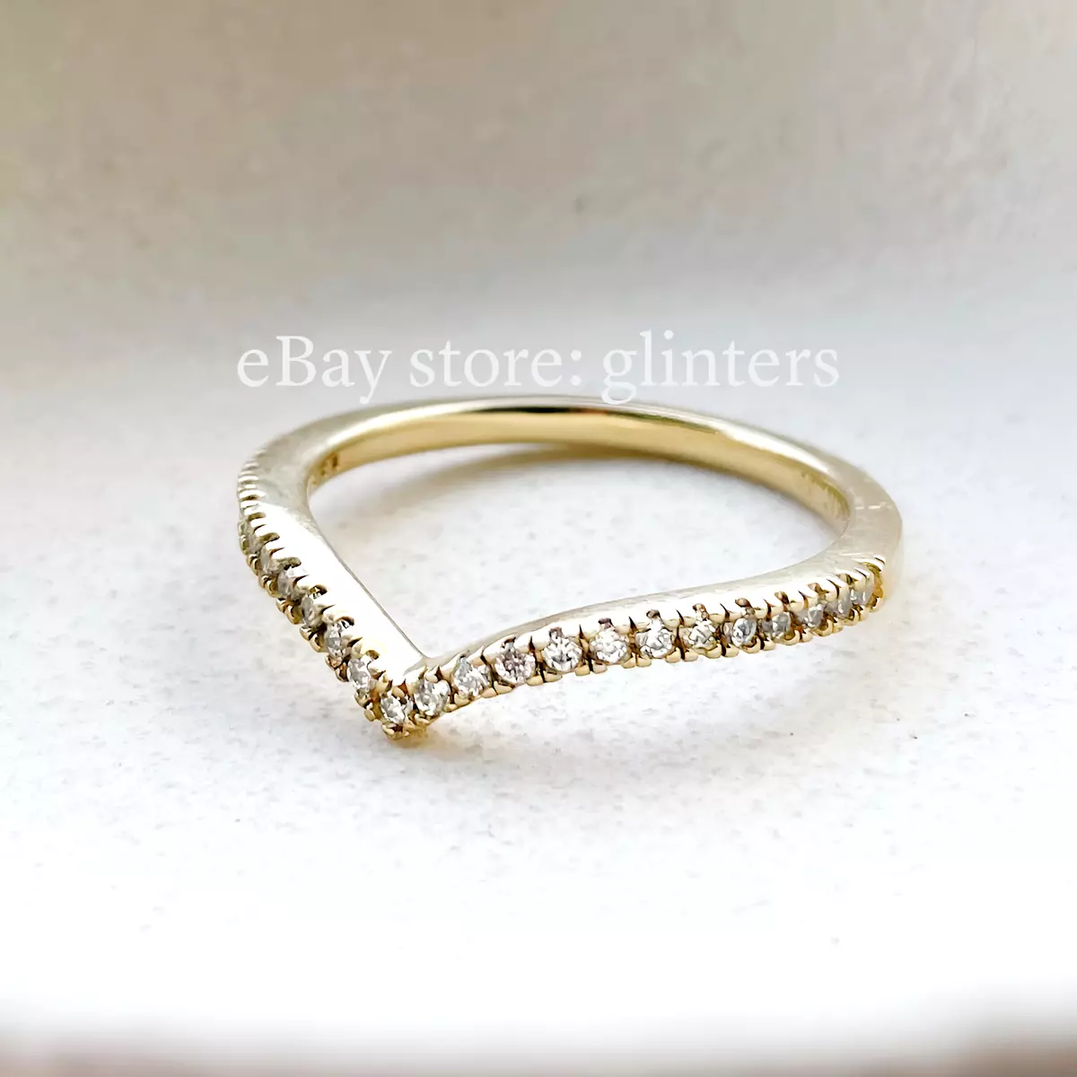 Pandora gold 2024 plated ring
