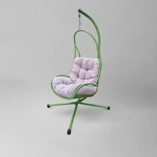 Harmony Swing Hanging Basket Chair, Multicolor