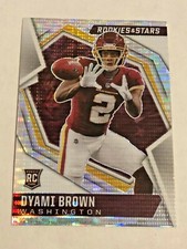 2021 Rookies & Stars Football Pulsar Prizm Rookie - Dyami Brown RC - Washington