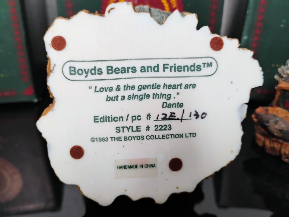 Boyds Bears Lot Wilson The Professor , Reader Rabbit , Ted & Teddy ...