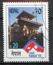 Nepal 1997 National Tourism Year 20r SG 655 used C492