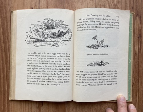 STUART LITTLE by E.B. White ~ 1945 ~ HC ~ Illustrated by Garth Williams - Picture 11 of 12
