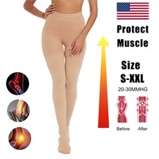 Women Men Compression Pantyhose Graduated Stockings Medical Varicose Veins Edema