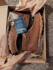 Twisted X Kid's Chukka Oiled Saddle Basket Weave Driving Moc YDM0046 4 1/2