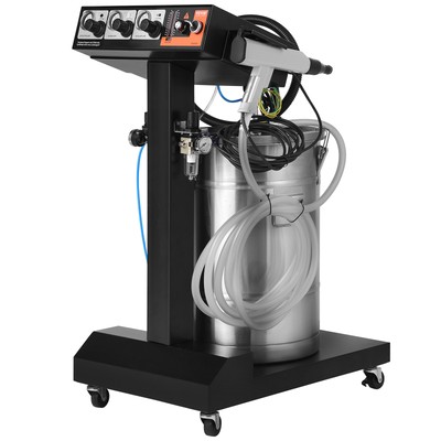 VEVOR Powder Coating System 50 W 100KV Electrostatic Output 50L Powder Hopper