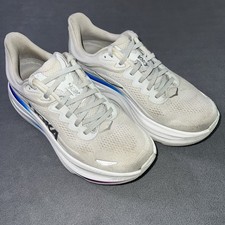 Hoka One One Bondi 9 Women's US Size 9B Cosmic Grey / White 1162012-CYWH