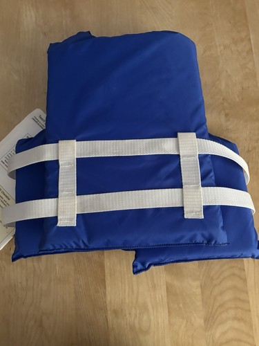 STEARNS Nylon Kids Life Vest, USCG Approved Type III Life Jacket for Kids Blue - Picture 7 of 7
